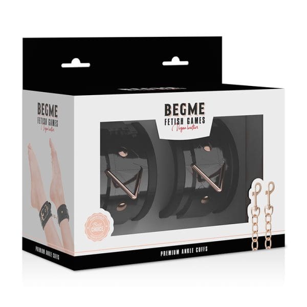 BEGME - BLACK EDITION PREMIUM ANKLE CUFFS WITH NEOPRENE LINING 9